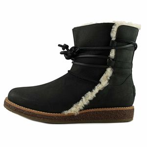 Ugg Luisa Black Fur Boots